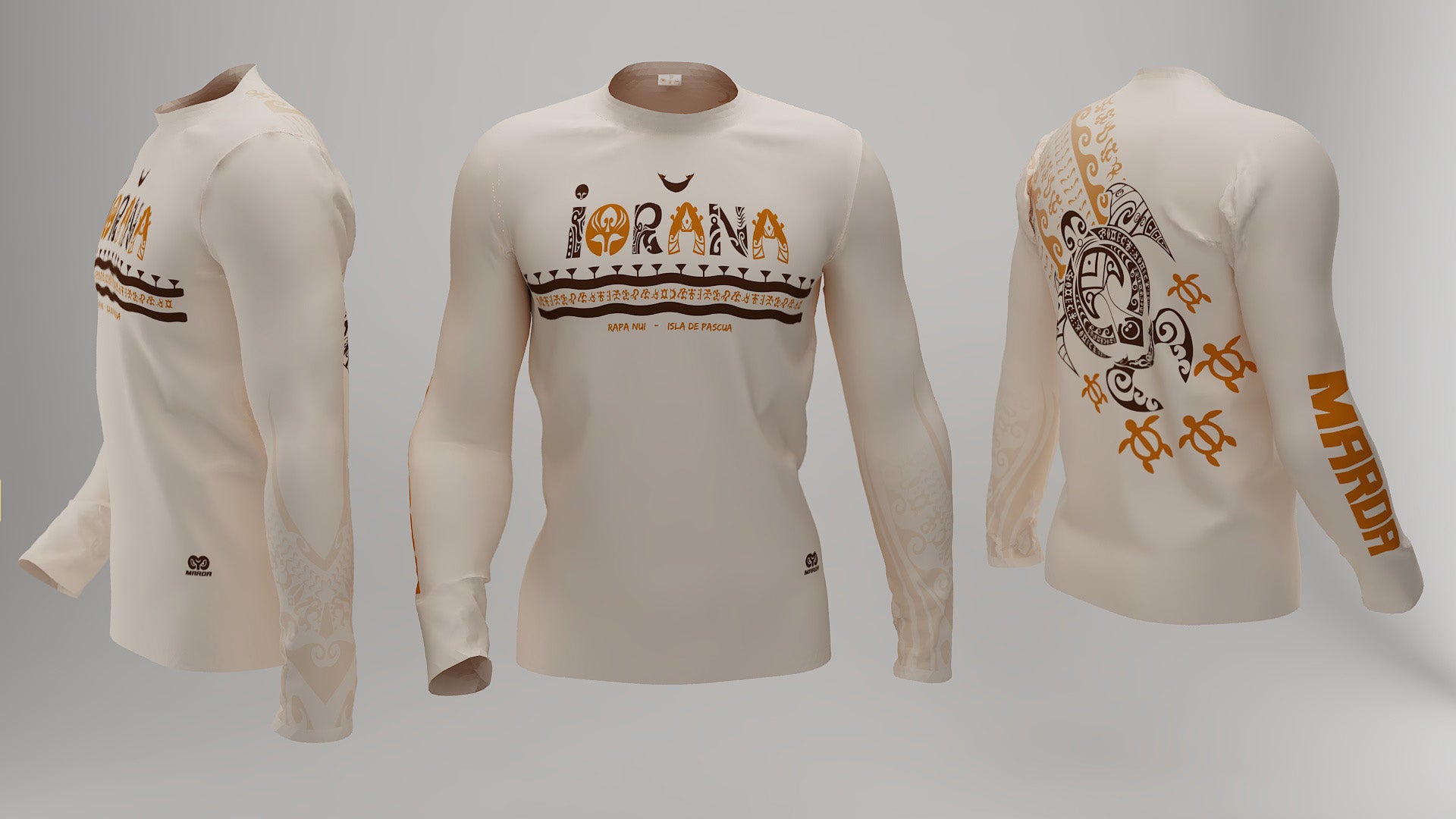 Polera Manga Larga Iorana - Honu ( R )