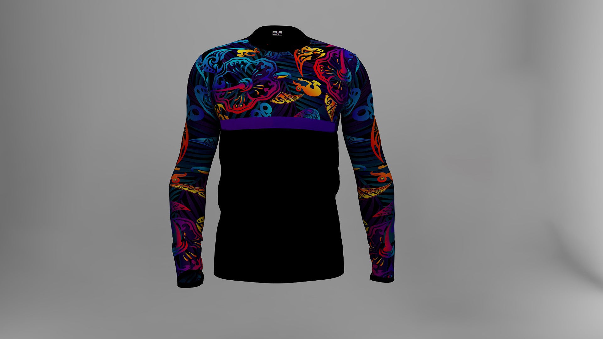 Polera Manga Larga Honu Sicodelico (G)