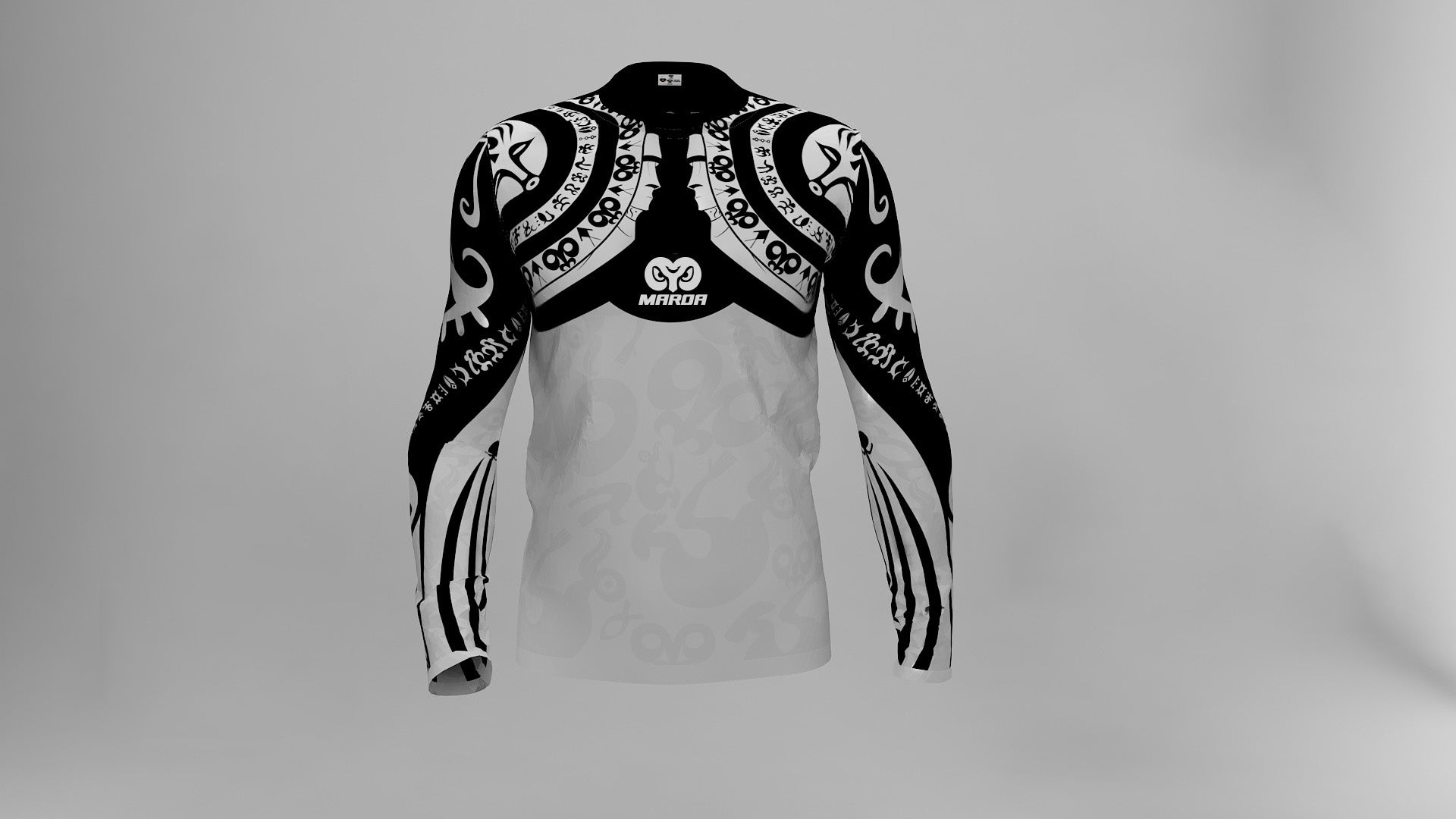 Polera Manga Larga Mangai Moai (D)