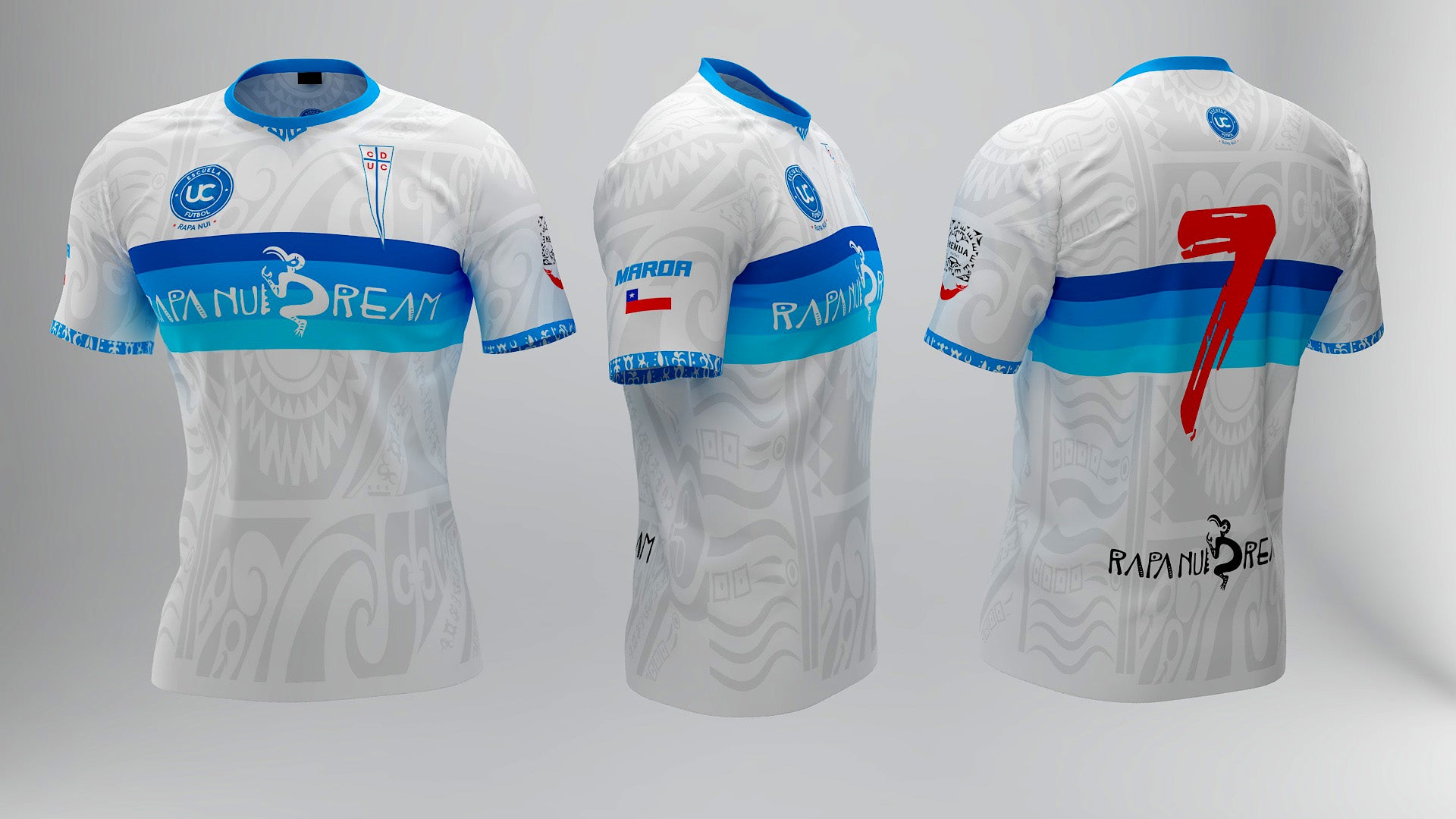 Polera Manga Corta Universidad Católica - vista alternativa