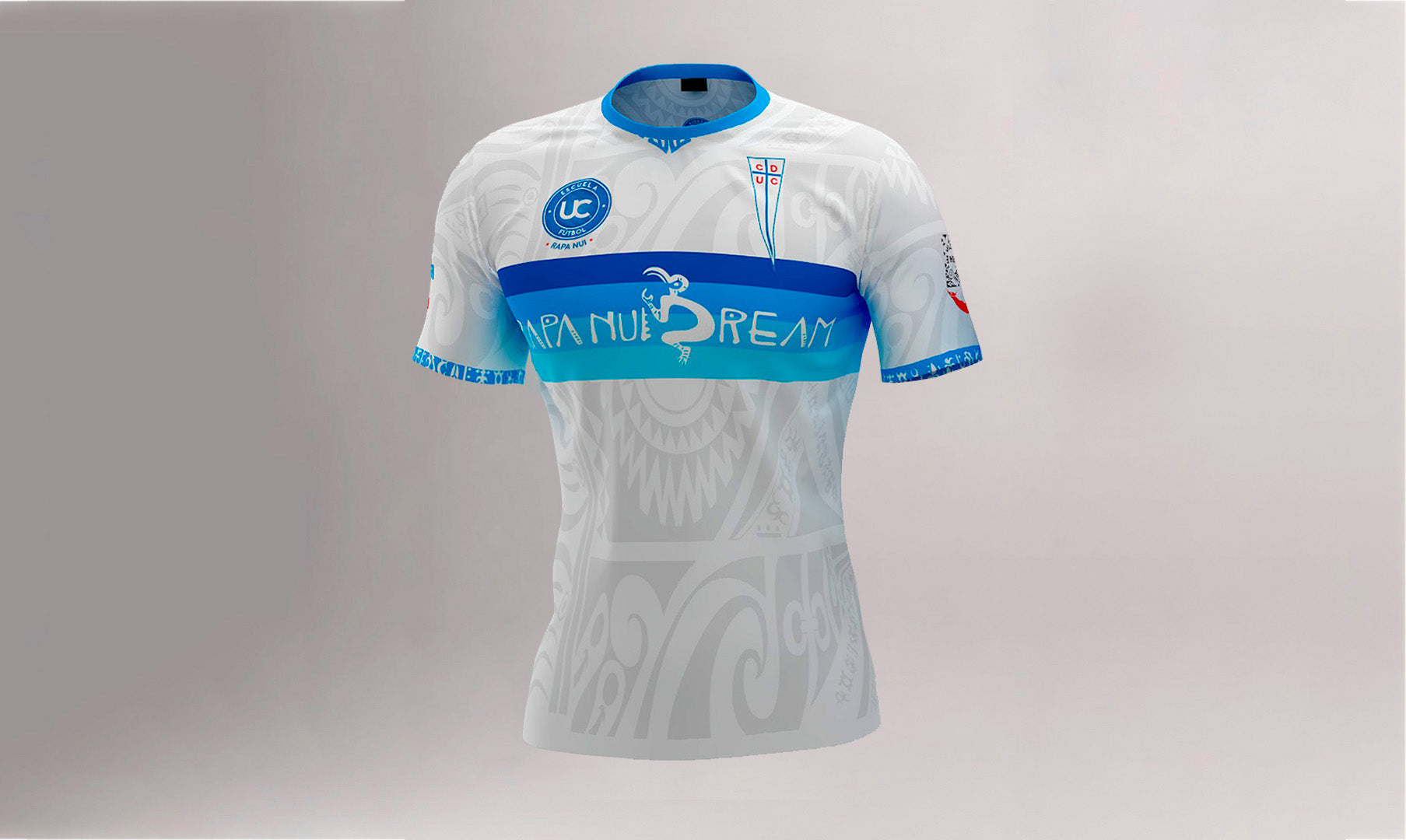 Polera Manga Corta Universidad Católica - vista frontal