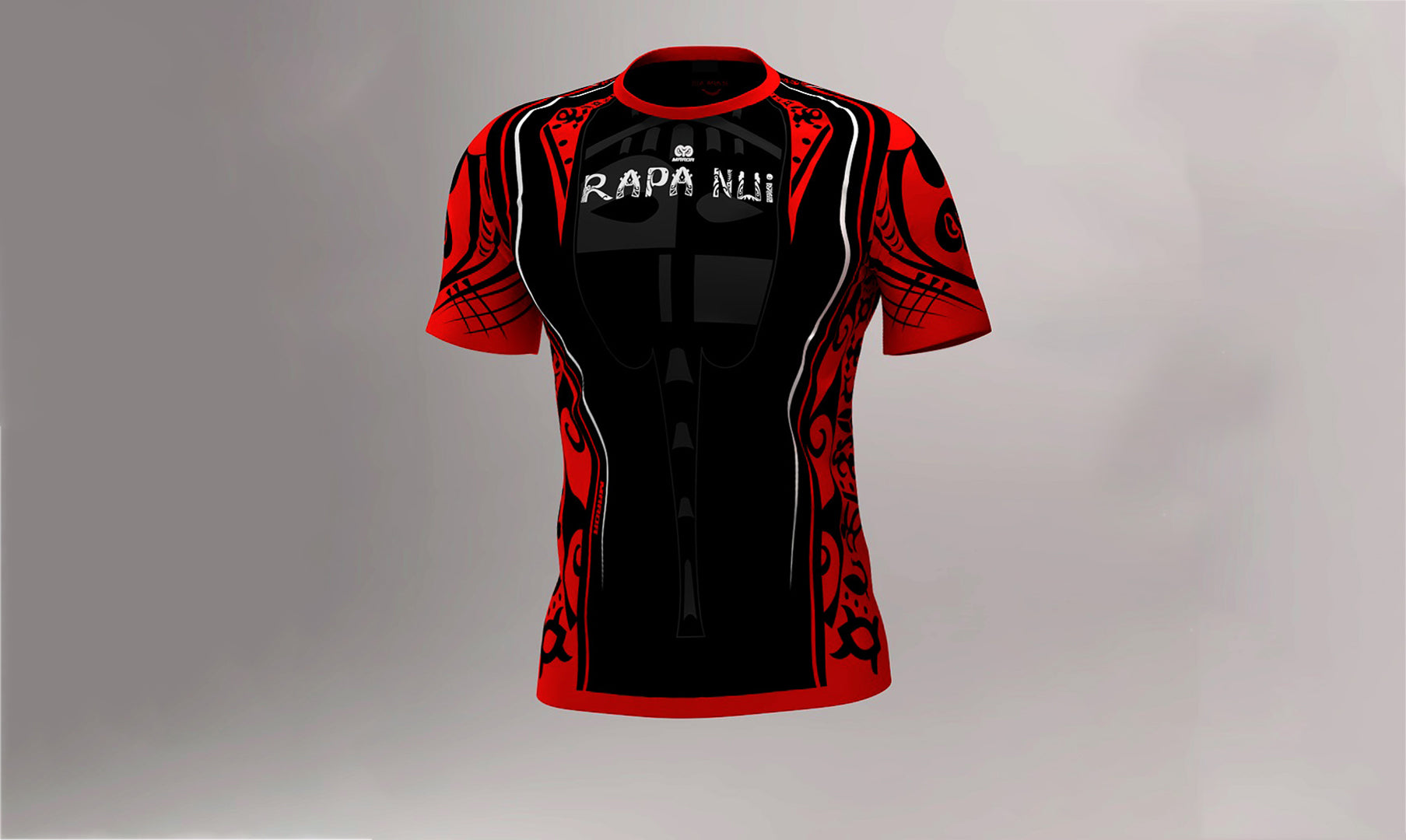 Polera Manga Corta Rei Miro Rapa Nui (B)