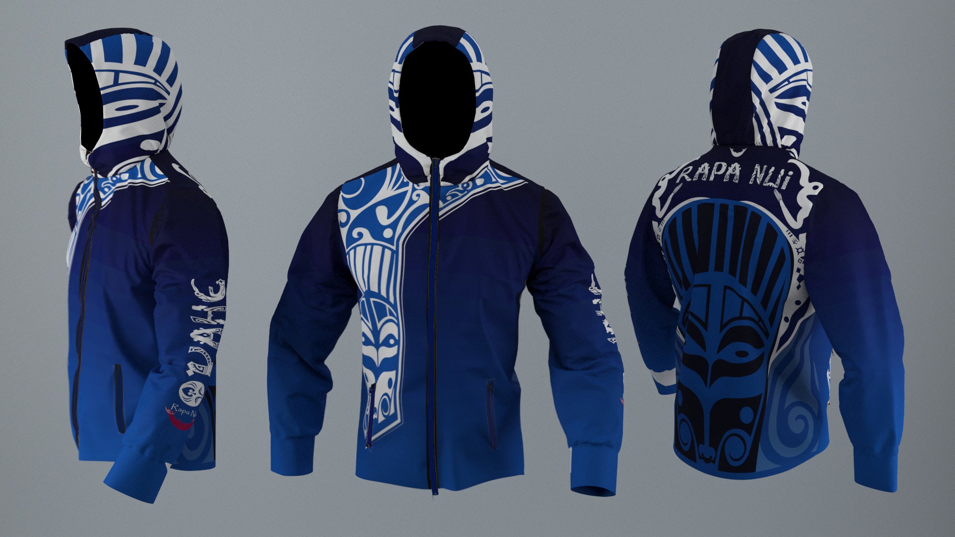Corta Viento Impermeable Ao Rapa Nui (R)