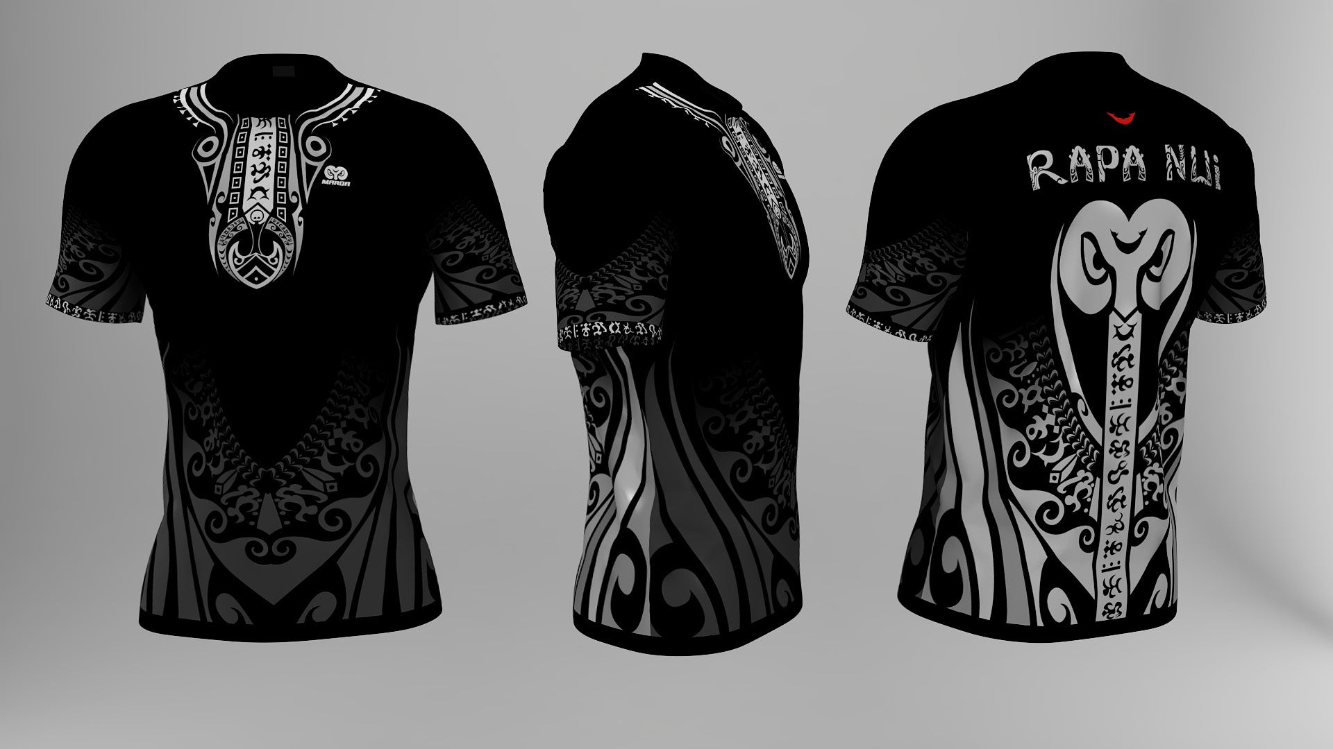 Polera Manga Corta Make Make Negro (R)