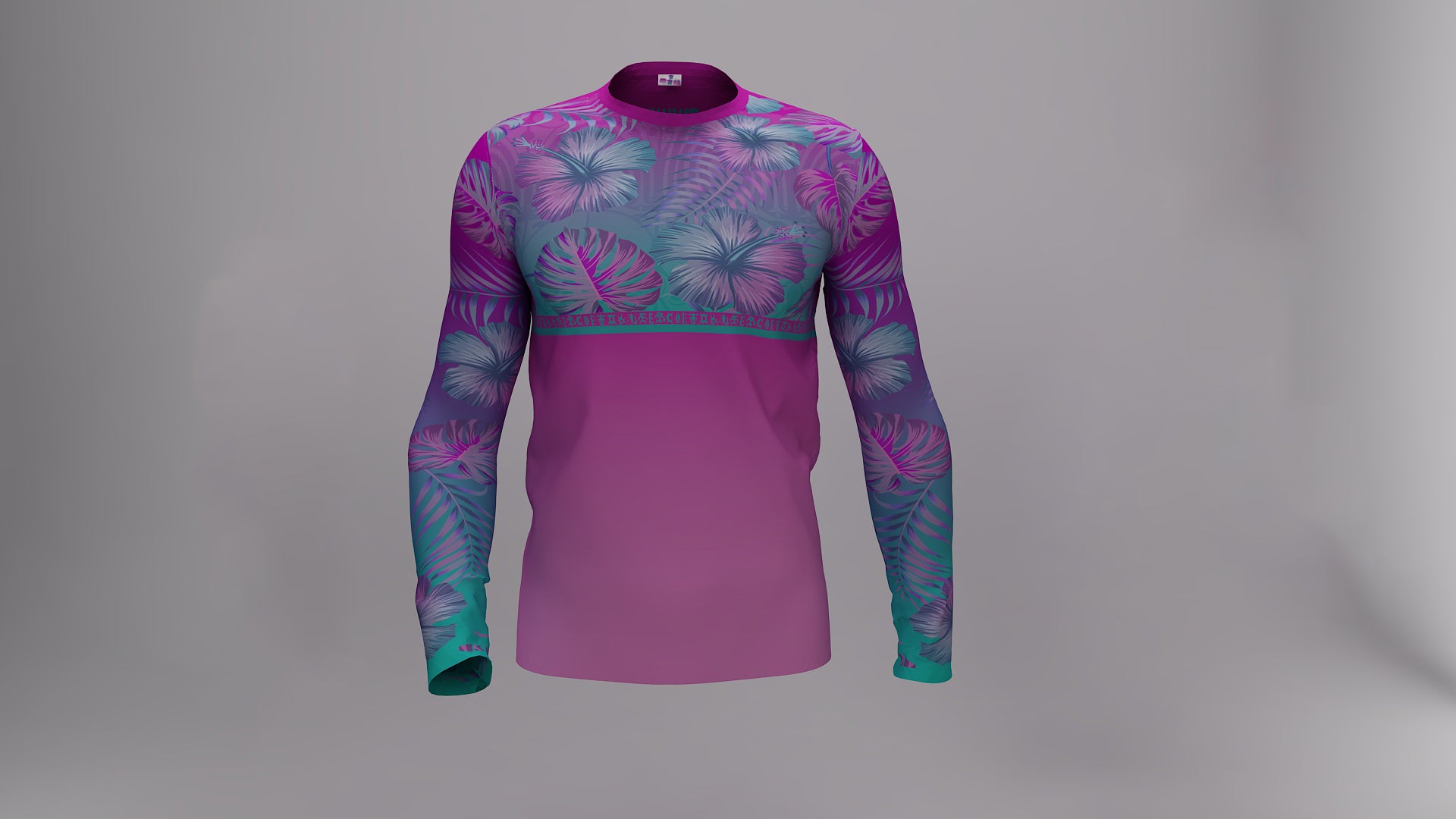 Polera Manga Larga Cola Taoraha - Ballena (N)